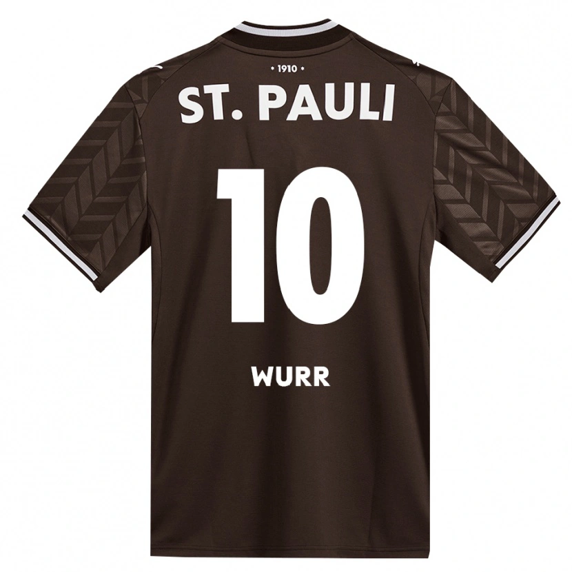 Danxen Mujer Camiseta Hendrik Wurr #10 Café Blanco 1ª Equipación 2026/27 La Camisa México