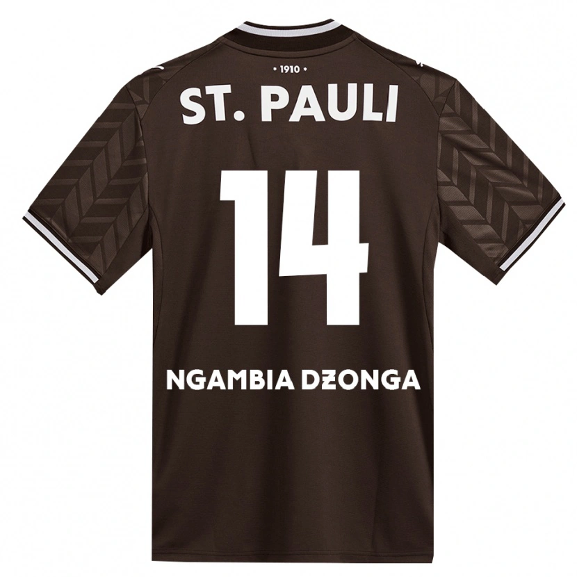 Danxen Mujer Camiseta Sisco Ngambia #14 Café Blanco 1ª Equipación 2026/27 La Camisa México