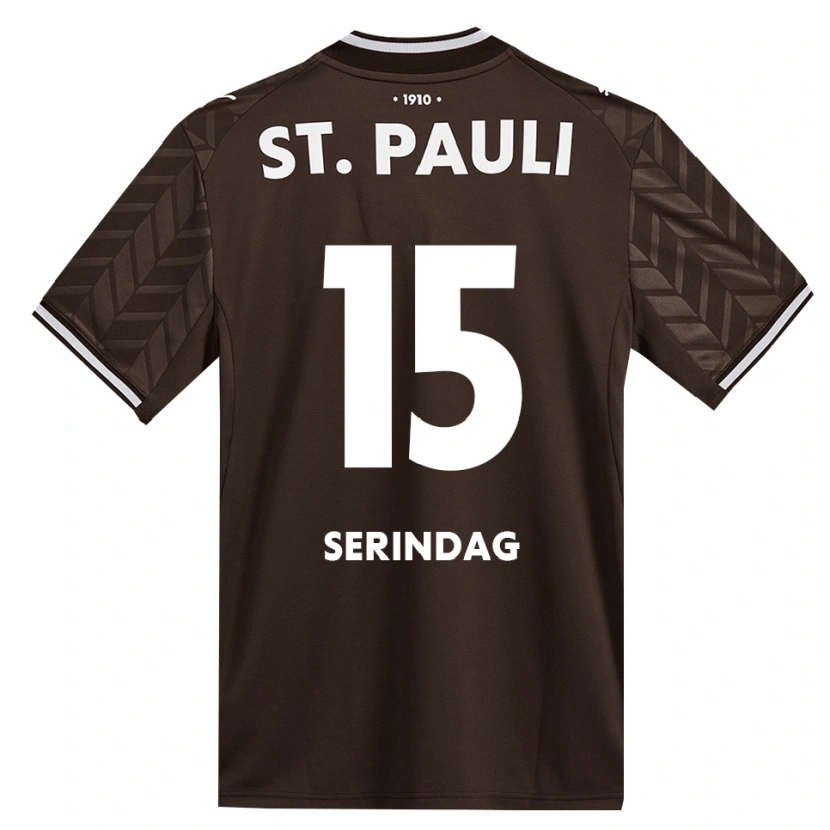 Danxen Mujer Camiseta Levin Serindag #15 Café Blanco 1ª Equipación 2026/27 La Camisa México