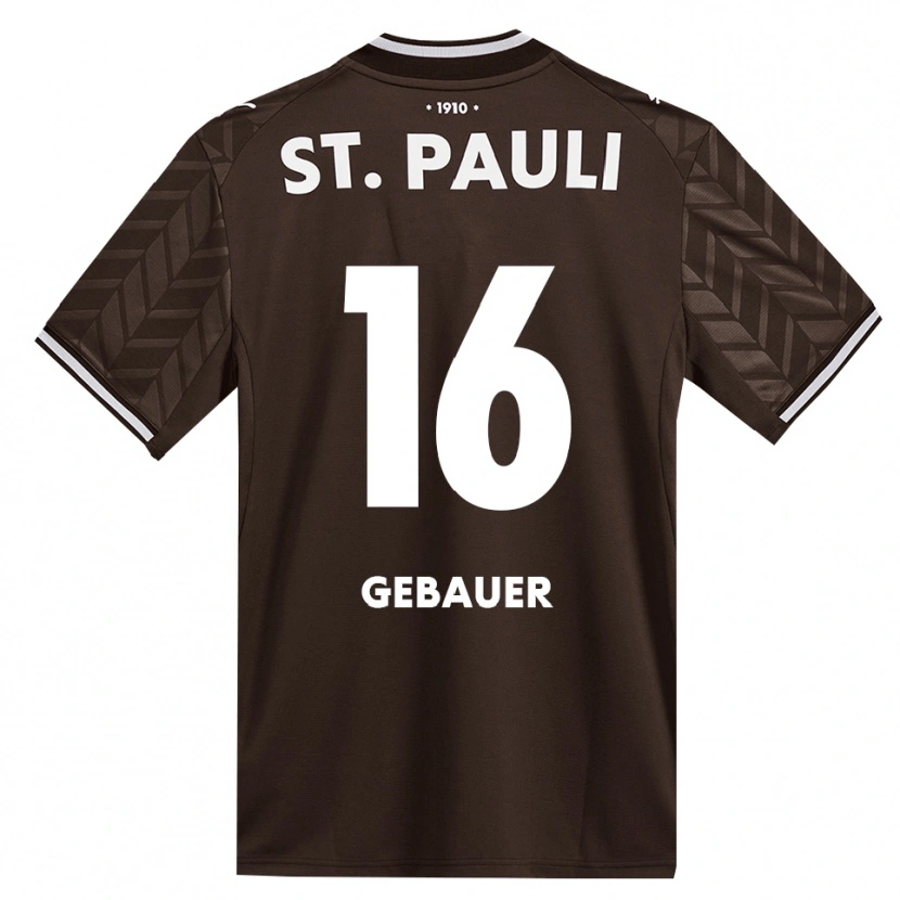 Danxen Mujer Camiseta Florian Gebauer #16 Café Blanco 1ª Equipación 2026/27 La Camisa México