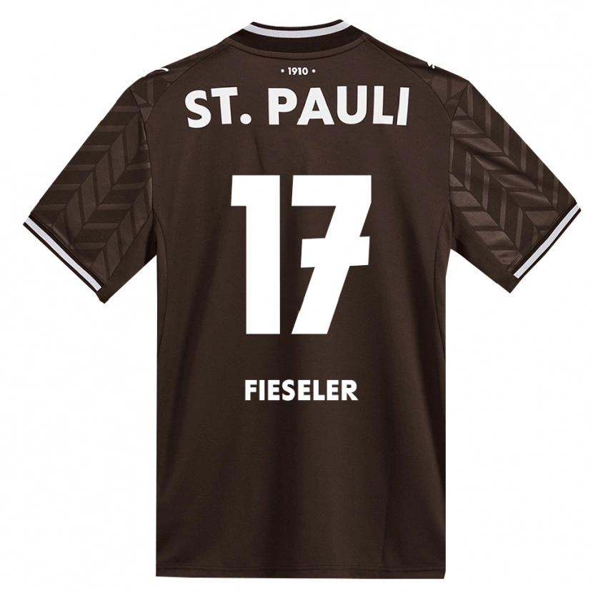 Danxen Mujer Camiseta Jonas Fieseler #17 Café Blanco 1ª Equipación 2026/27 La Camisa México