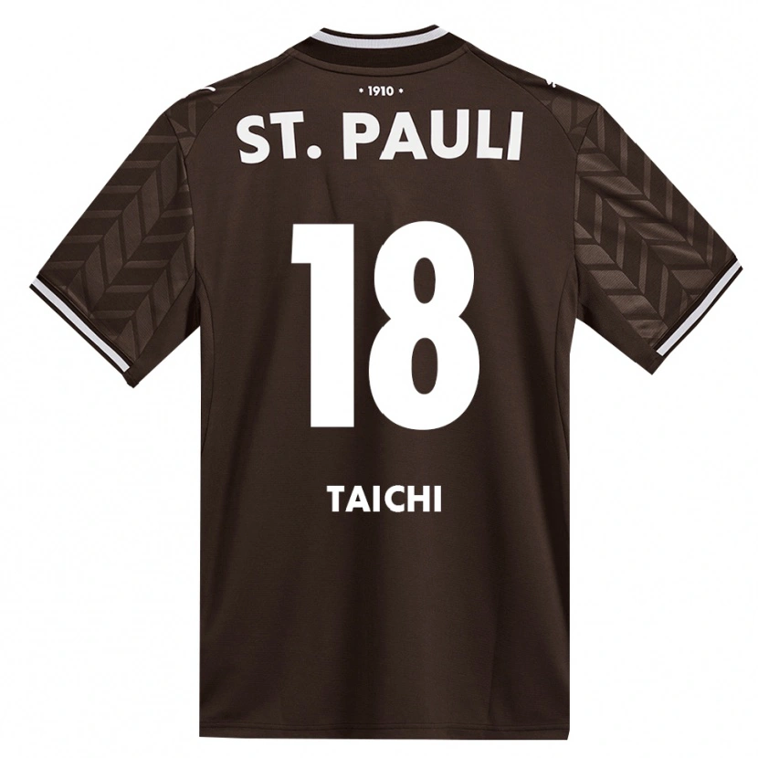 Danxen Mujer Camiseta Taichi Hara #18 Café Blanco 1ª Equipación 2026/27 La Camisa México