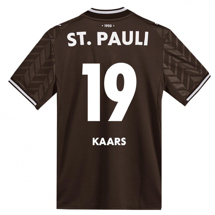 Danxen Mujer Camiseta Martijn Kaars #19 Café Blanco 1ª Equipación 2026/27 La Camisa México