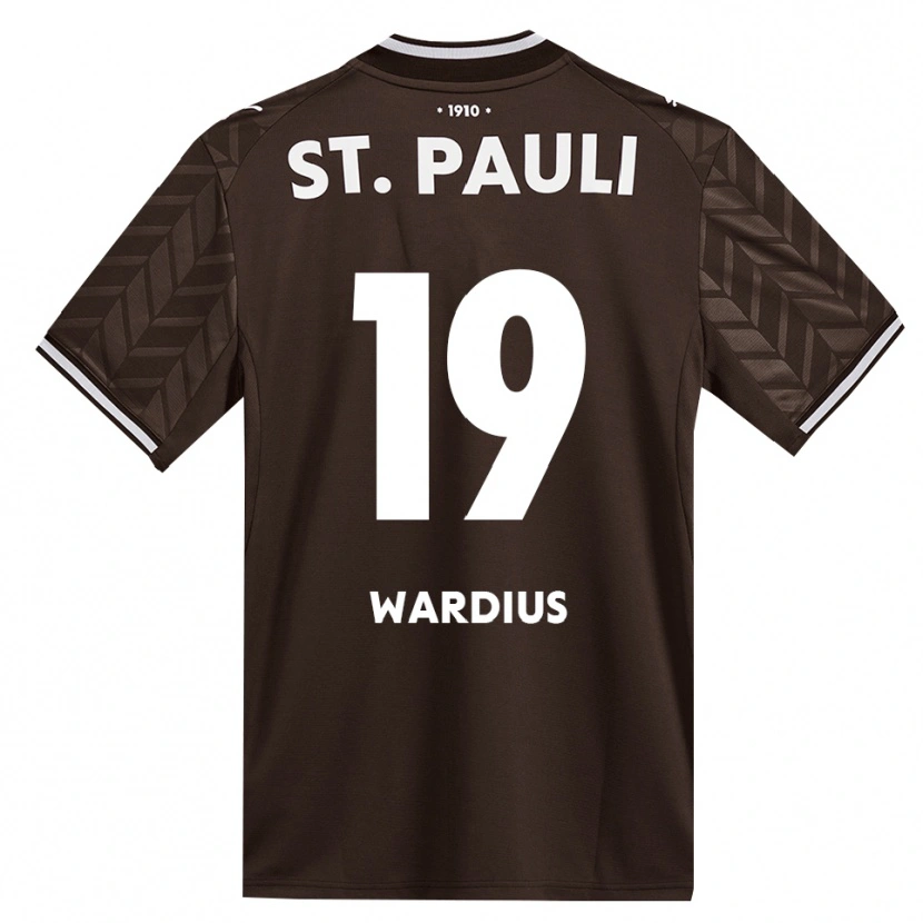 Danxen Mujer Camiseta Jack Wardius #19 Café Blanco 1ª Equipación 2026/27 La Camisa México