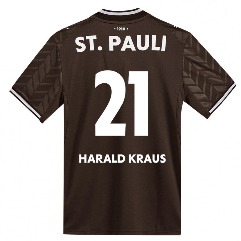 Danxen Mujer Camiseta Stefan Harald Kraus #21 Café Blanco 1ª Equipación 2026/27 La Camisa México