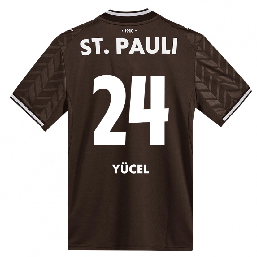 Danxen Mujer Camiseta Simon Yücel #24 Café Blanco 1ª Equipación 2026/27 La Camisa México