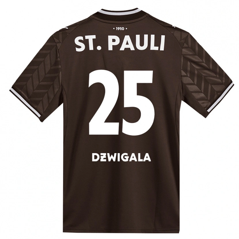 Danxen Mujer Camiseta Adam Dzwigala #25 Café Blanco 1ª Equipación 2026/27 La Camisa México