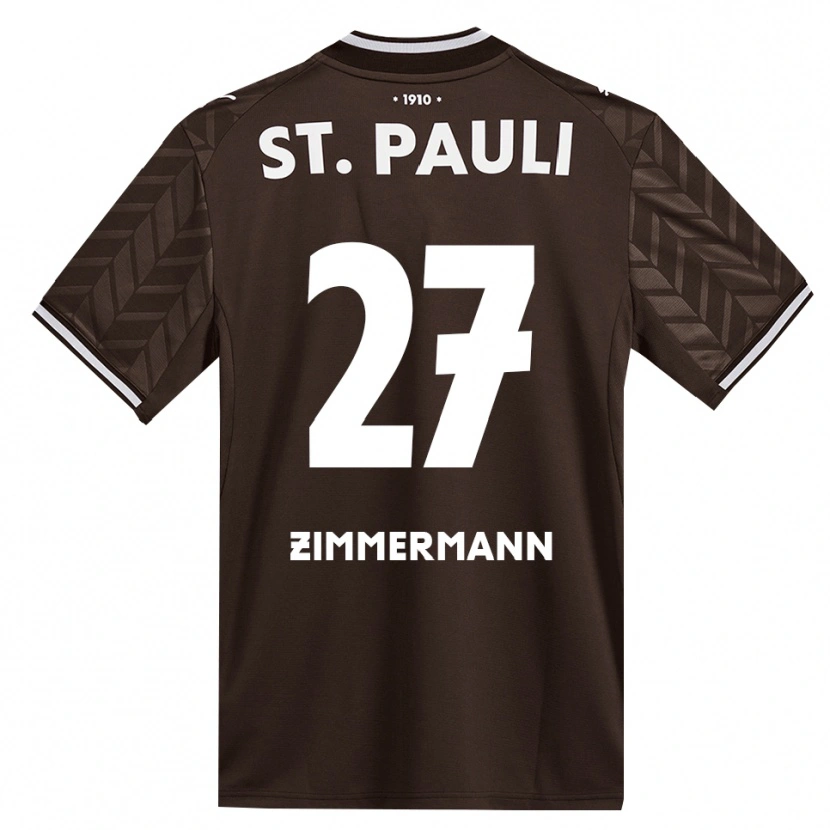 Danxen Mujer Camiseta Tara Zimmermann #27 Café Blanco 1ª Equipación 2026/27 La Camisa México