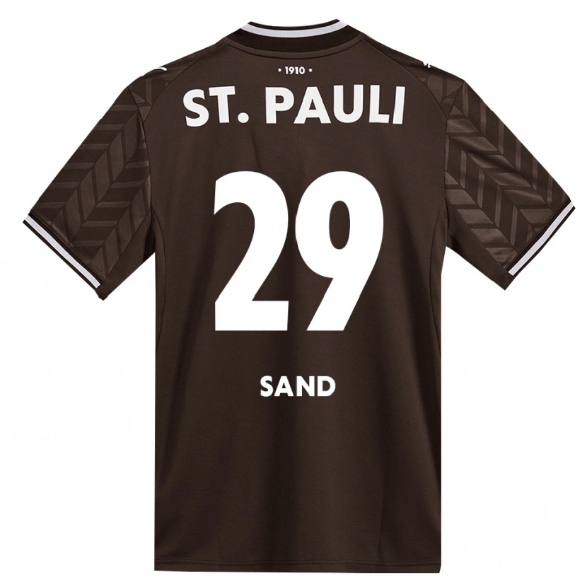 Danxen Mujer Camiseta Christoffer Sand #29 Café Blanco 1ª Equipación 2026/27 La Camisa México