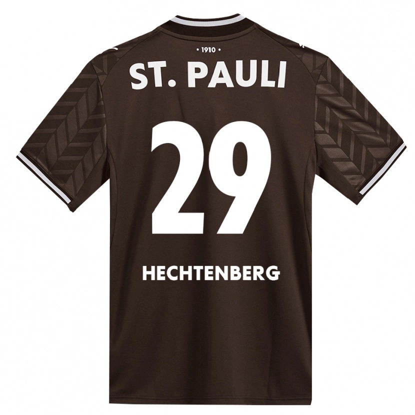 Danxen Mujer Camiseta Julia Hechtenberg #29 Café Blanco 1ª Equipación 2026/27 La Camisa México