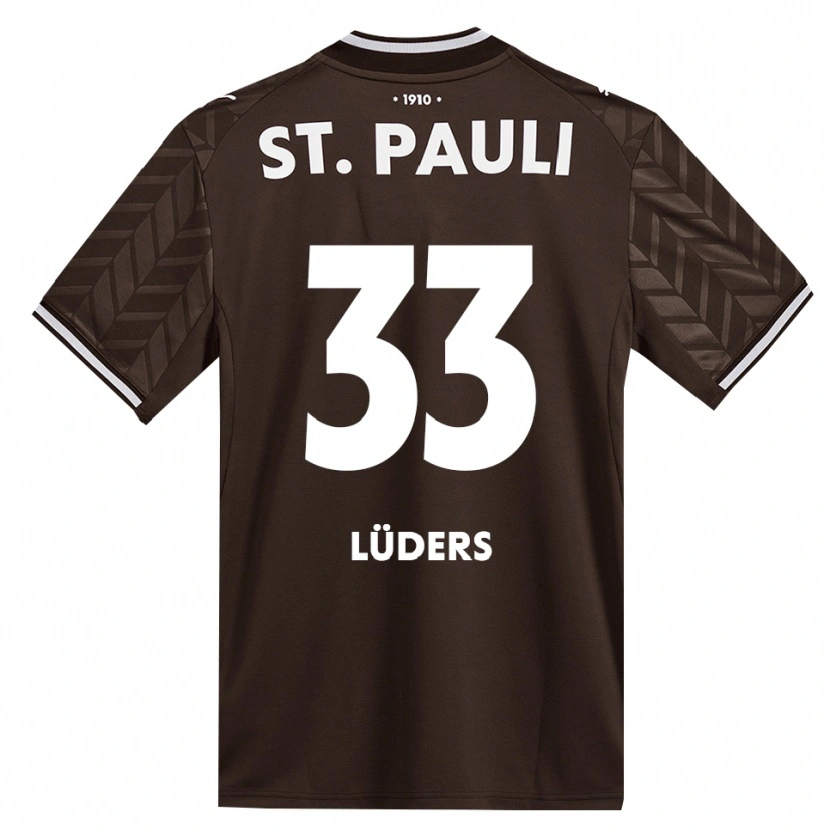 Danxen Mujer Camiseta Ben Lüders #33 Café Blanco 1ª Equipación 2026/27 La Camisa México