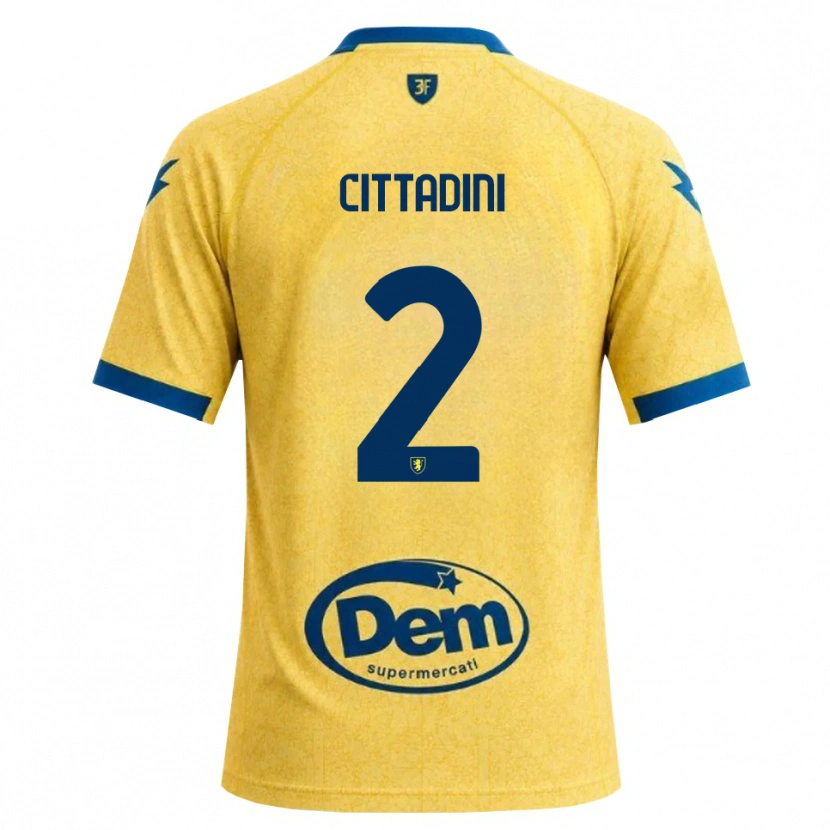 Danxen Mujer Camiseta Giorgio Cittadini #2 Caqui Negro Azul 1ª Equipación 2026/27 La Camisa México