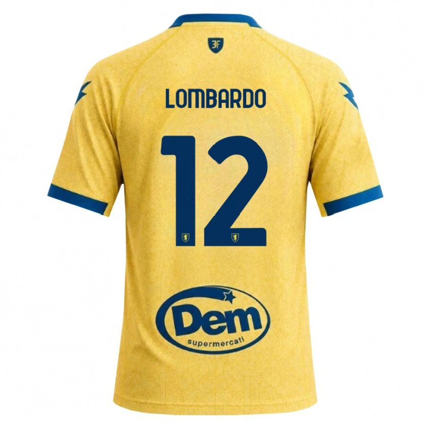 Danxen Mujer Camiseta Alessandro Lombardo #12 Caqui Negro Azul 1ª Equipación 2026/27 La Camisa México
