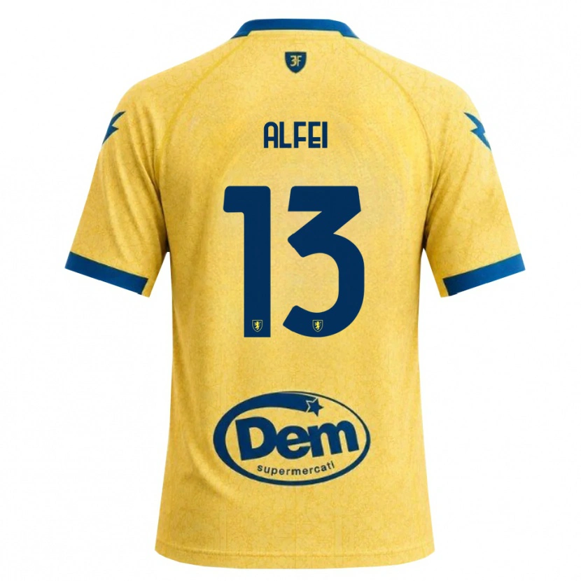 Danxen Mujer Camiseta Francesco Alfei #13 Caqui Negro Azul 1ª Equipación 2026/27 La Camisa México