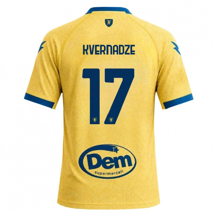 Danxen Mujer Camiseta Giorgi Kvernadze #17 Caqui Negro Azul 1ª Equipación 2026/27 La Camisa México
