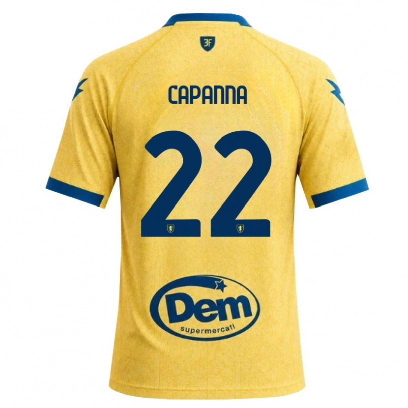 Danxen Mujer Camiseta Tommaso Capanna #22 Caqui Negro Azul 1ª Equipación 2026/27 La Camisa México