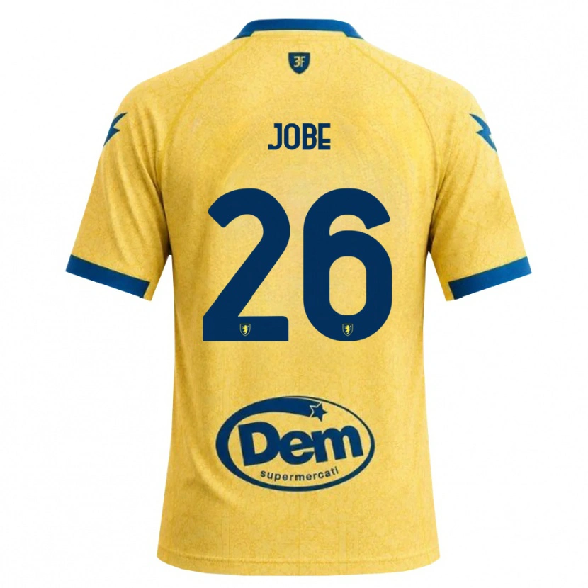 Danxen Mujer Camiseta Amadou Jobe #26 Caqui Negro Azul 1ª Equipación 2026/27 La Camisa México