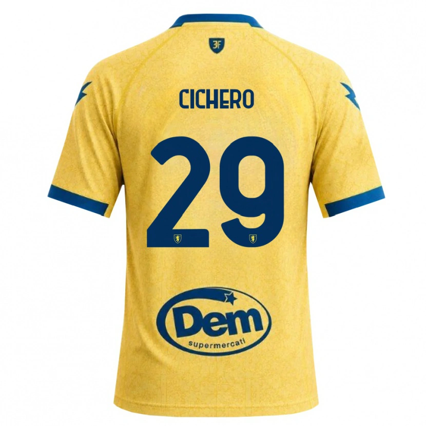 Danxen Mujer Camiseta Alejandro Cichero #29 Caqui Negro Azul 1ª Equipación 2026/27 La Camisa México