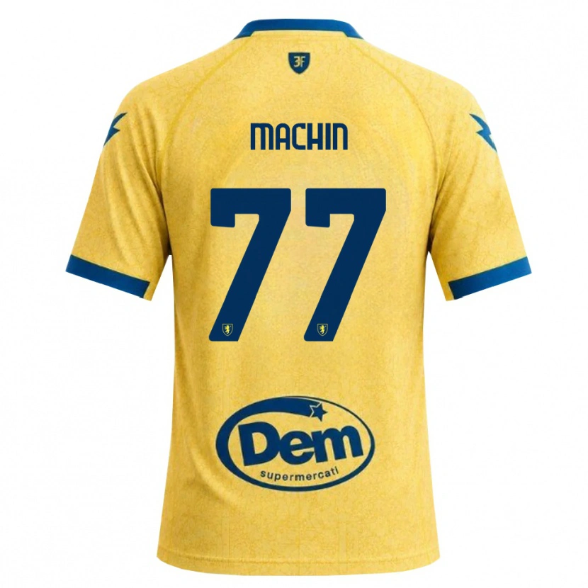 Danxen Mujer Camiseta José Machín #77 Caqui Negro Azul 1ª Equipación 2026/27 La Camisa México