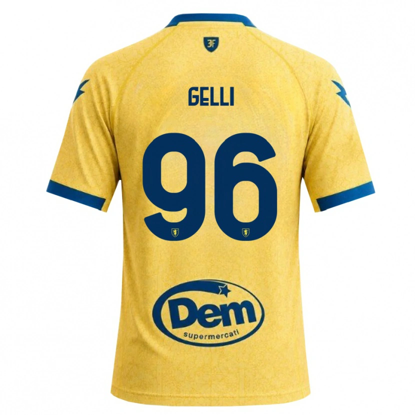 Danxen Mujer Camiseta Francesco Gelli #96 Caqui Negro Azul 1ª Equipación 2026/27 La Camisa México