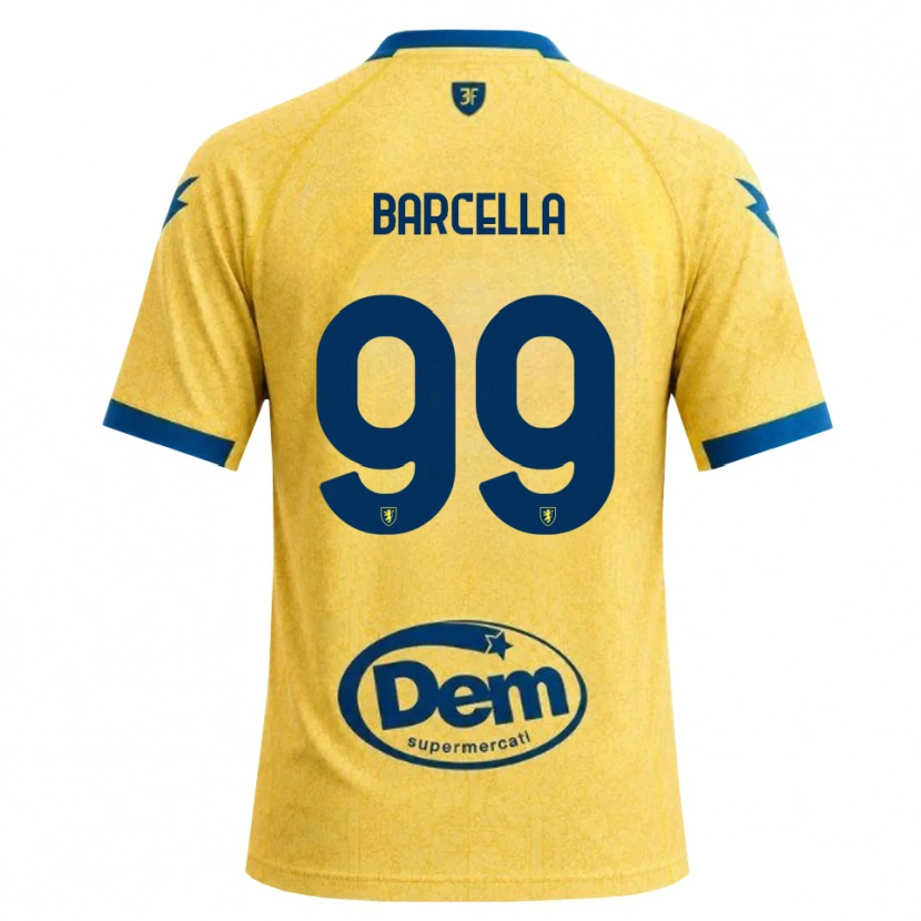 Danxen Mujer Camiseta Kevin Barcella #99 Caqui Negro Azul 1ª Equipación 2026/27 La Camisa México