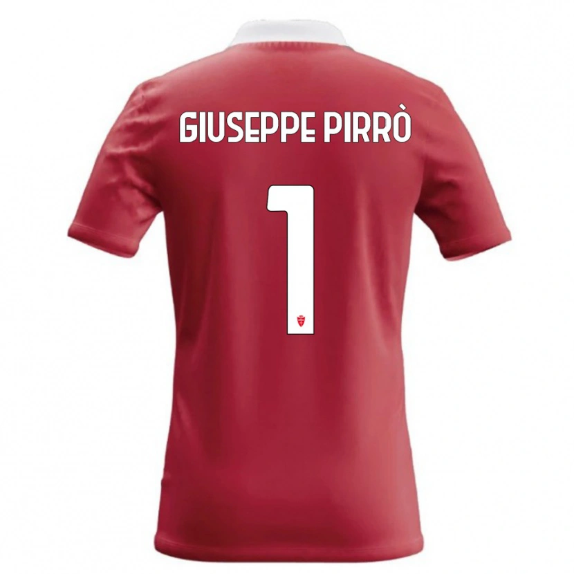 Danxen Mujer Camiseta Marco Giuseppe Pirrò #1 Rojo Blanco 1ª Equipación 2026/27 La Camisa México