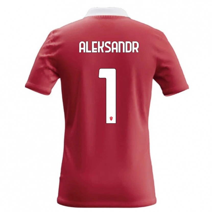 Danxen Mujer Camiseta Aleksandr Ballabio #1 Rojo Blanco 1ª Equipación 2026/27 La Camisa México