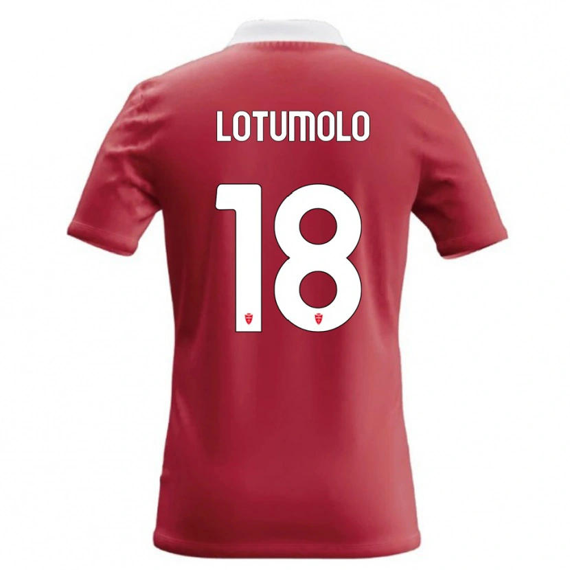 Danxen Mujer Camiseta Matteo Lotumolo #18 Rojo Blanco 1ª Equipación 2026/27 La Camisa México