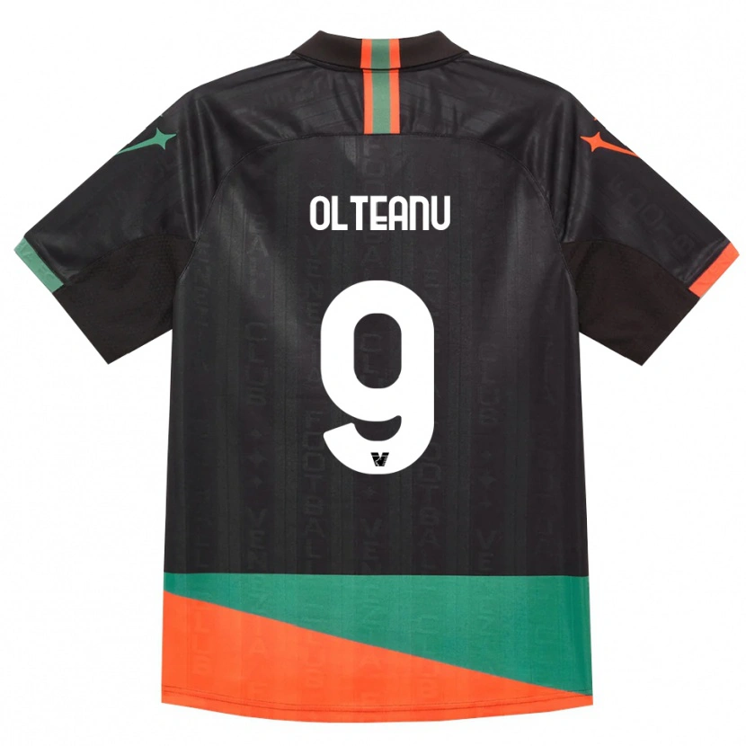 Danxen Mujer Camiseta Alberto Olteanu #9 Negro Naranja Verde 1ª Equipación 2026/27 La Camisa México