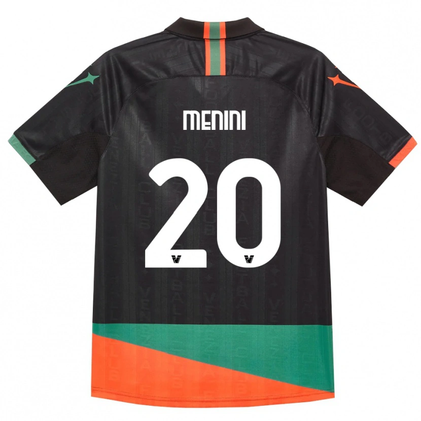 Danxen Mujer Camiseta Alessandra Menini #20 Negro Naranja Verde 1ª Equipación 2026/27 La Camisa México