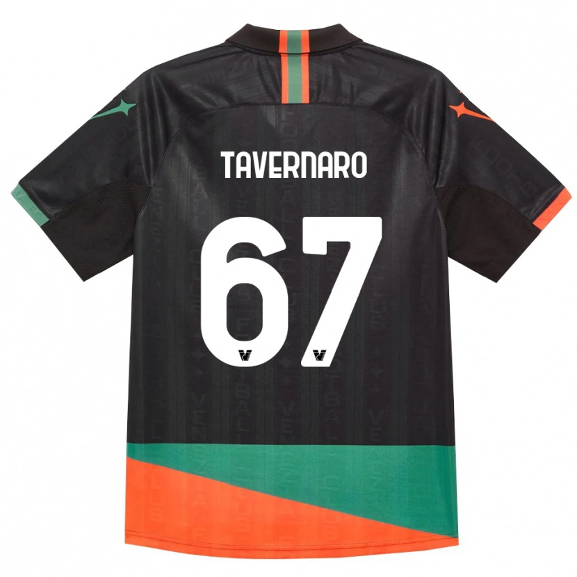 Danxen Mujer Camiseta Federico Tavernaro #67 Negro Naranja Verde 1ª Equipación 2026/27 La Camisa México