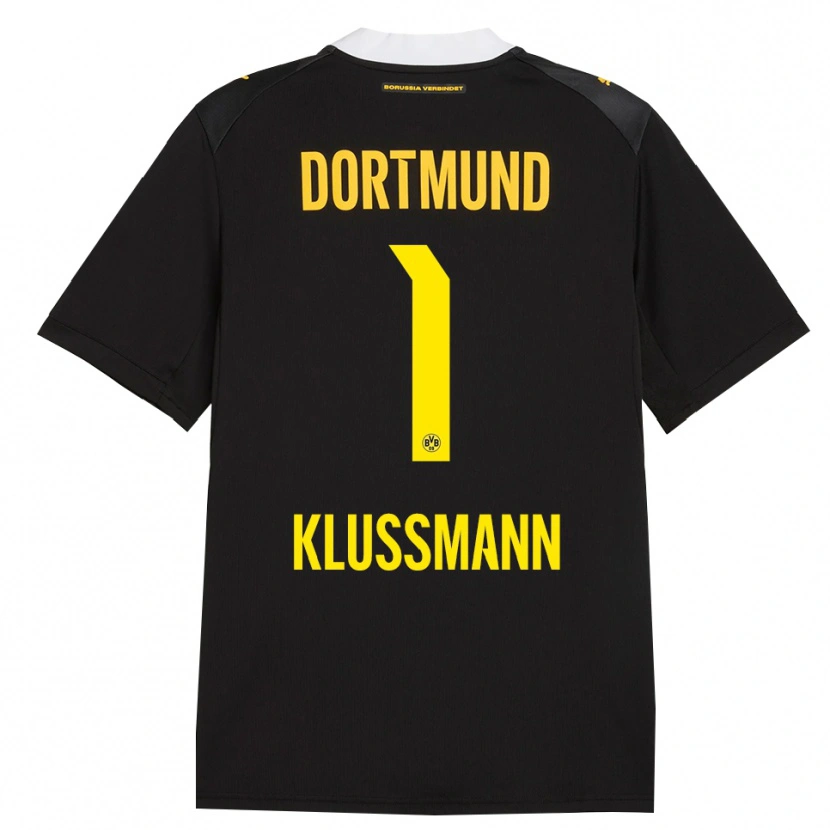 Danxen Mujer Camiseta Leon Klußmann #1 Negro Rojo Amarillo 2ª Equipación 2026/27 La Camisa México