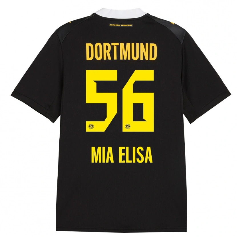 Danxen Mujer Camiseta Bomnuter Mia Elisa #56 Negro Rojo Amarillo 2ª Equipación 2026/27 La Camisa México