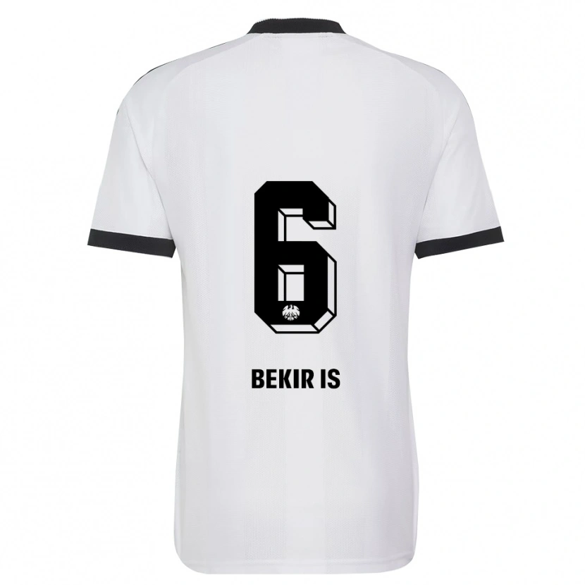 Danxen Mujer Camiseta Eba Bekir Is #6 Blanco Negro 2ª Equipación 2026/27 La Camisa México