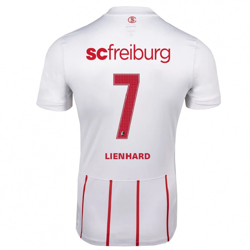 Danxen Mujer Camiseta Patrick Lienhard #7 Blanco Rojo Amarillo 2ª Equipación 2026/27 La Camisa México