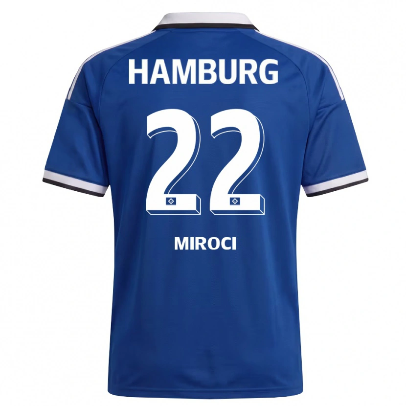Danxen Mujer Camiseta Dionart Miroci #22 Blanco Azul 2ª Equipación 2026/27 La Camisa México