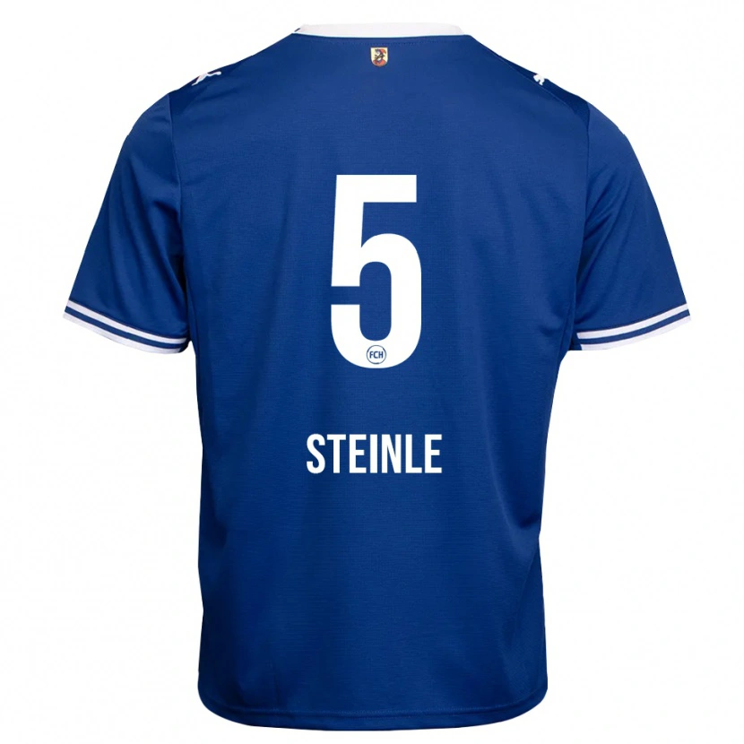 Danxen Mujer Camiseta Joel Steinle #5 Azul Real Blanco 2ª Equipación 2026/27 La Camisa México