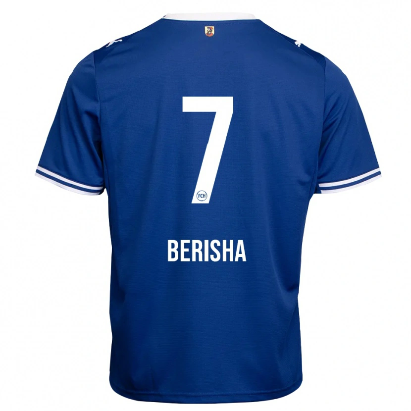 Danxen Mujer Camiseta Imran Berisha #7 Azul Real Blanco 2ª Equipación 2026/27 La Camisa México
