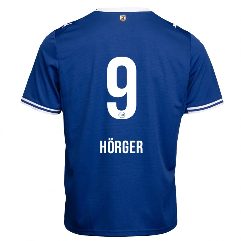 Danxen Mujer Camiseta Verena Hörger #9 Azul Real Blanco 2ª Equipación 2026/27 La Camisa México