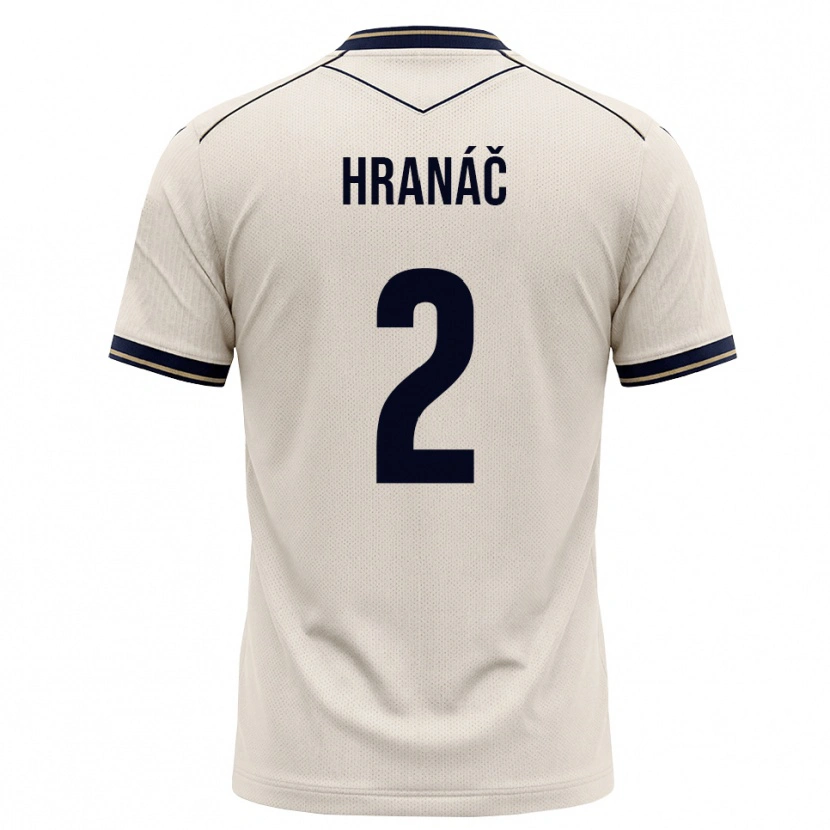 Danxen Mujer Camiseta Robin Hranac #2 Blanco Roto Azul Tinta 2ª Equipación 2026/27 La Camisa México