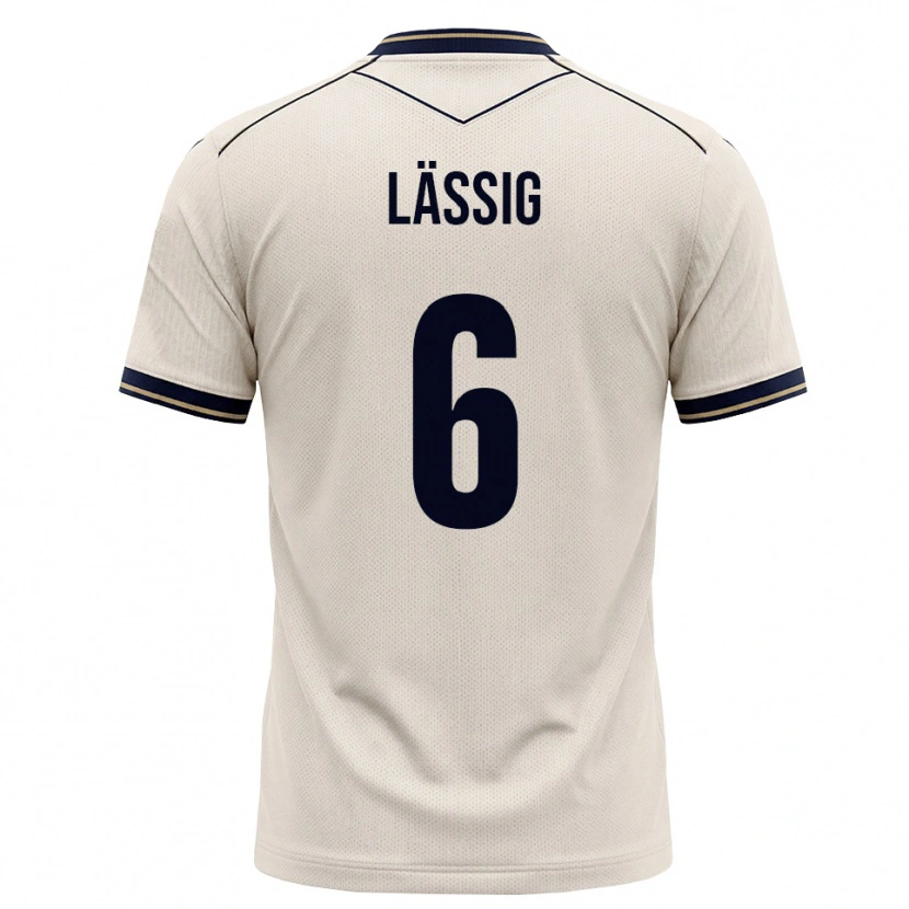 Danxen Mujer Camiseta Valentin Lässig #6 Blanco Roto Azul Tinta 2ª Equipación 2026/27 La Camisa México