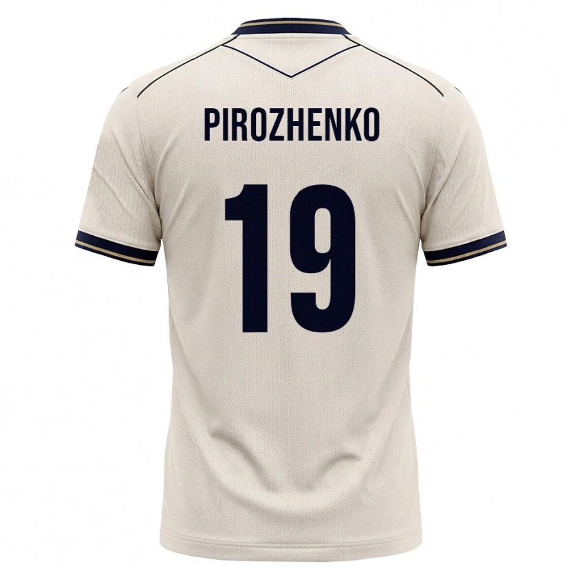 Danxen Mujer Camiseta Mark Pirozhenko #19 Blanco Roto Azul Tinta 2ª Equipación 2026/27 La Camisa México