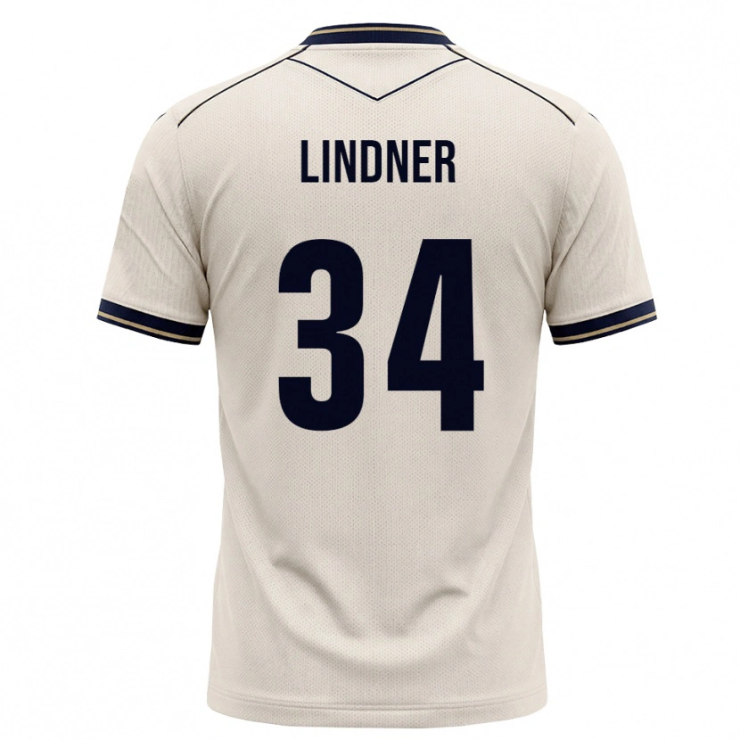 Danxen Mujer Camiseta Sophie Lindner #34 Blanco Roto Azul Tinta 2ª Equipación 2026/27 La Camisa México