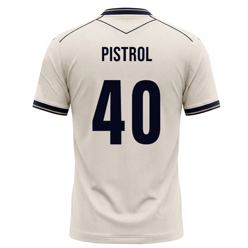 Danxen Mujer Camiseta Santino Pistrol #40 Blanco Roto Azul Tinta 2ª Equipación 2026/27 La Camisa México