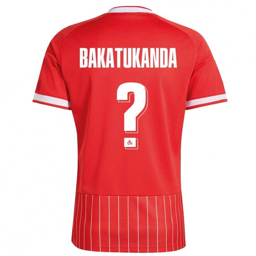 Danxen Mujer Camiseta Elias Bakatukanda #0 Verde Rojo Blanco 2ª Equipación 2026/27 La Camisa México