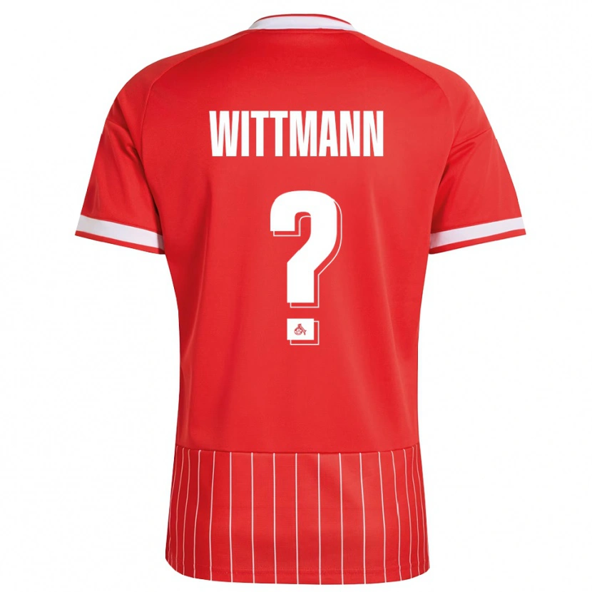 Danxen Mujer Camiseta Eyk Wittmann #0 Verde Rojo Blanco 2ª Equipación 2026/27 La Camisa México