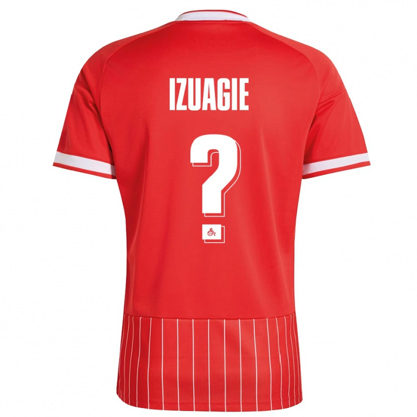 Danxen Mujer Camiseta Isaiah Izuagie #0 Verde Rojo Blanco 2ª Equipación 2026/27 La Camisa México