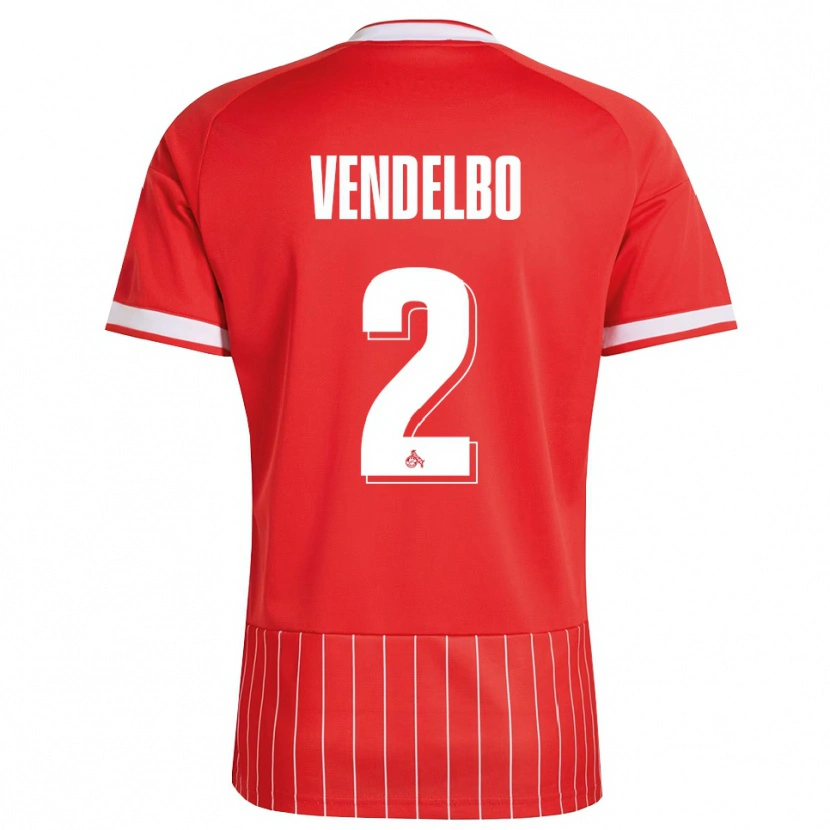 Danxen Mujer Camiseta Sofie Vendelbo #2 Verde Rojo Blanco 2ª Equipación 2026/27 La Camisa México