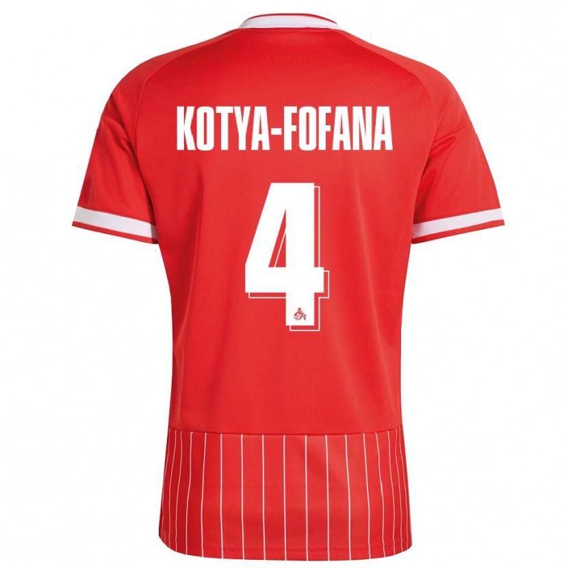 Danxen Mujer Camiseta Assad Kotya-Fofana #4 Verde Rojo Blanco 2ª Equipación 2026/27 La Camisa México