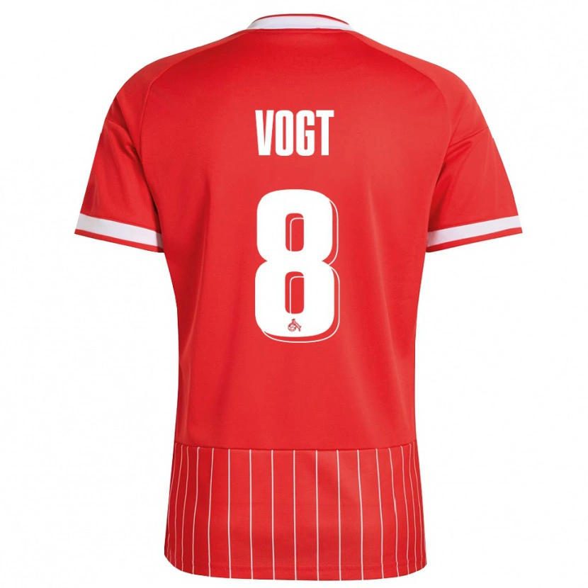 Danxen Mujer Camiseta Laura Vogt #8 Verde Rojo Blanco 2ª Equipación 2026/27 La Camisa México